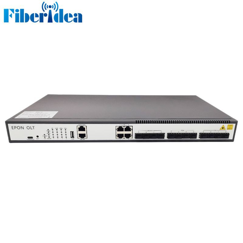 8 порта EPON OLT оптичен линеен терминал