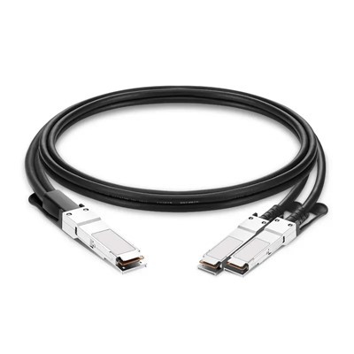 100G QSFP28 до 2x 50g SFP28 Пасивен директно закрепване на меден кабел (DAC)