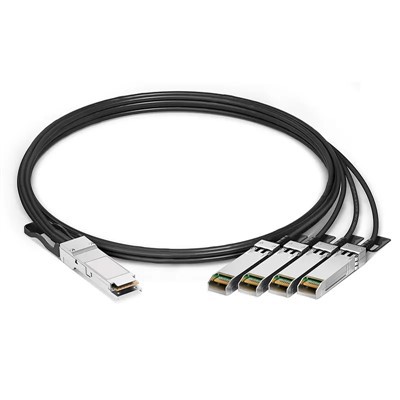 Съвместим с превъзходно качество 1 0 0G QSFP28 до 4 x 25g SFP28 Пасивен директно прикрепване на меден кабел 0,5m -5 m